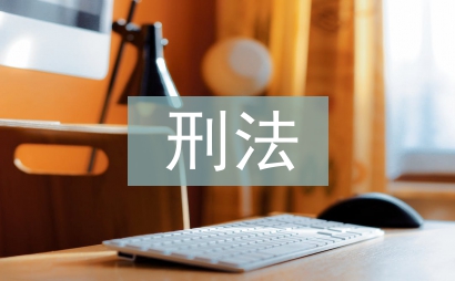 刑法論文