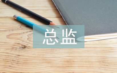 市場部總監工作總結