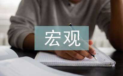 宏觀經(jīng)濟(jì)論文